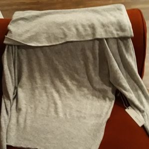 Off the shoulder sweater
